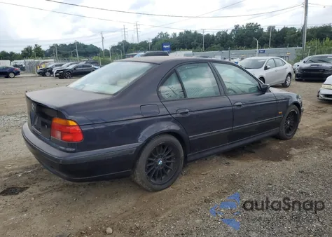 1999 BMW 540 I Automatic из США, поврежденный, VIN WBADN6344XGM64217